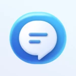 messenger messages lite color android application logo